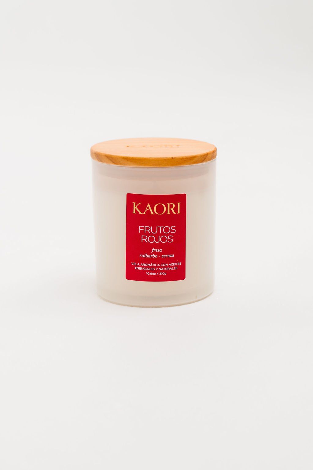 Vela KAORI Frutos Rojos