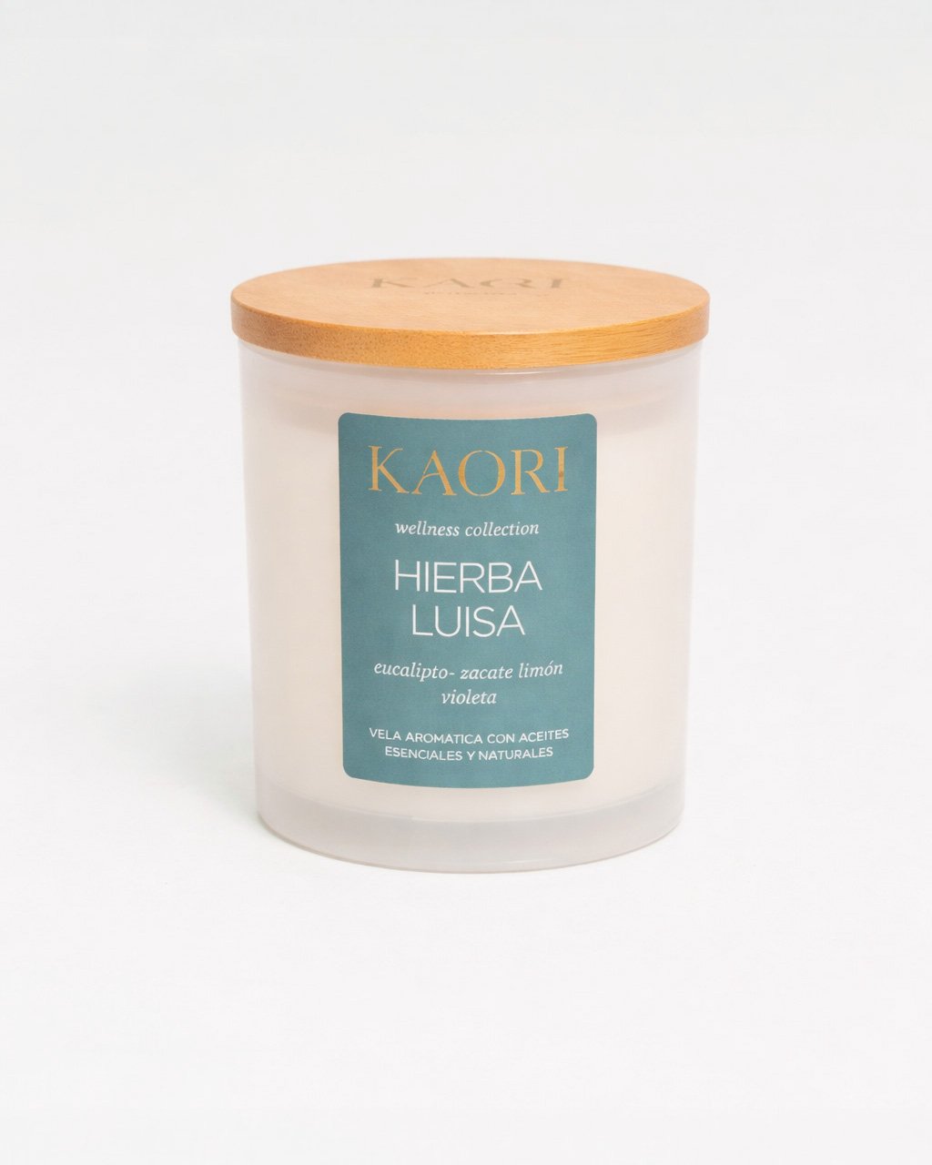 Vela KAORI Hierba Luisa