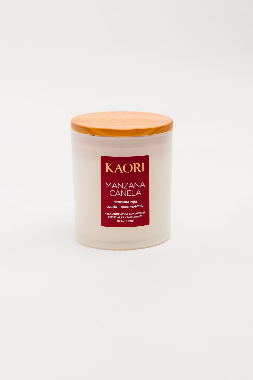 Vela KAORI Manzana Canela